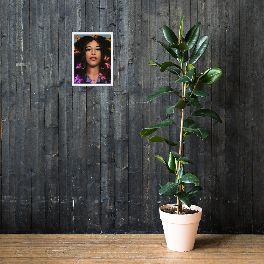 Transformation in Framed Photo Paper Poster