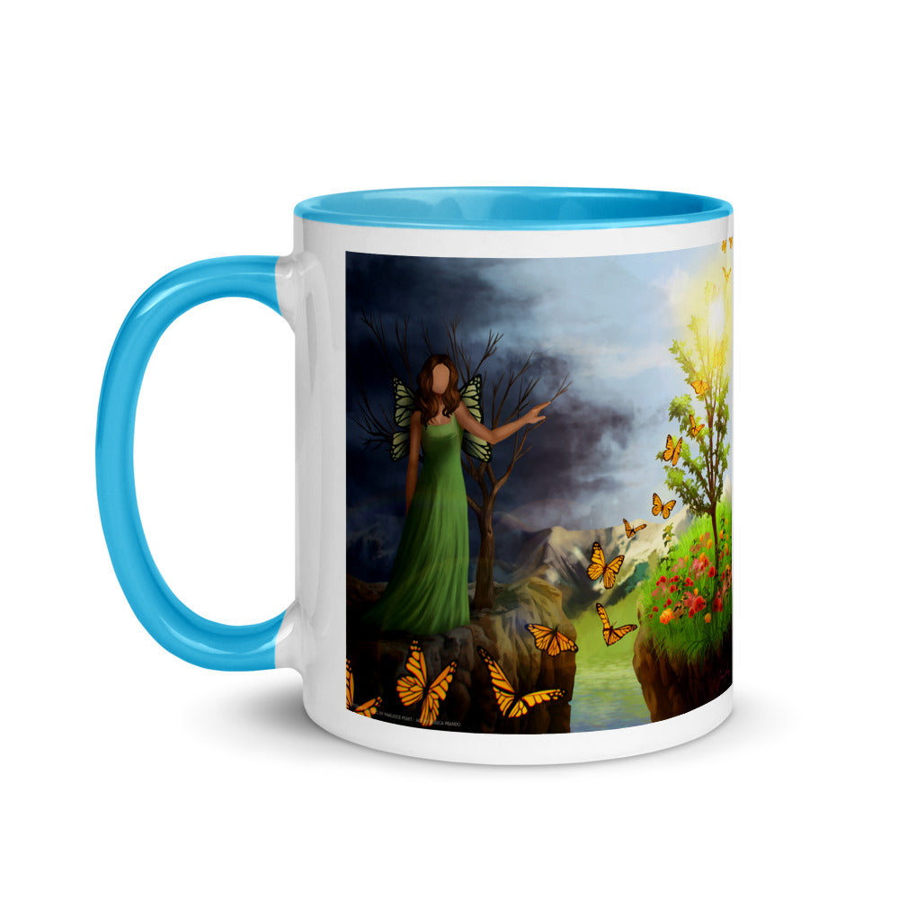 Courage 4 Mug with Color Inside