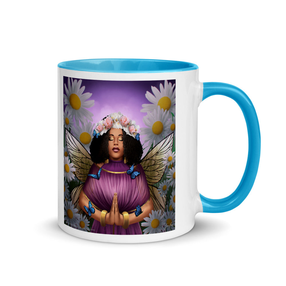 Peace on Mug with Color Inside