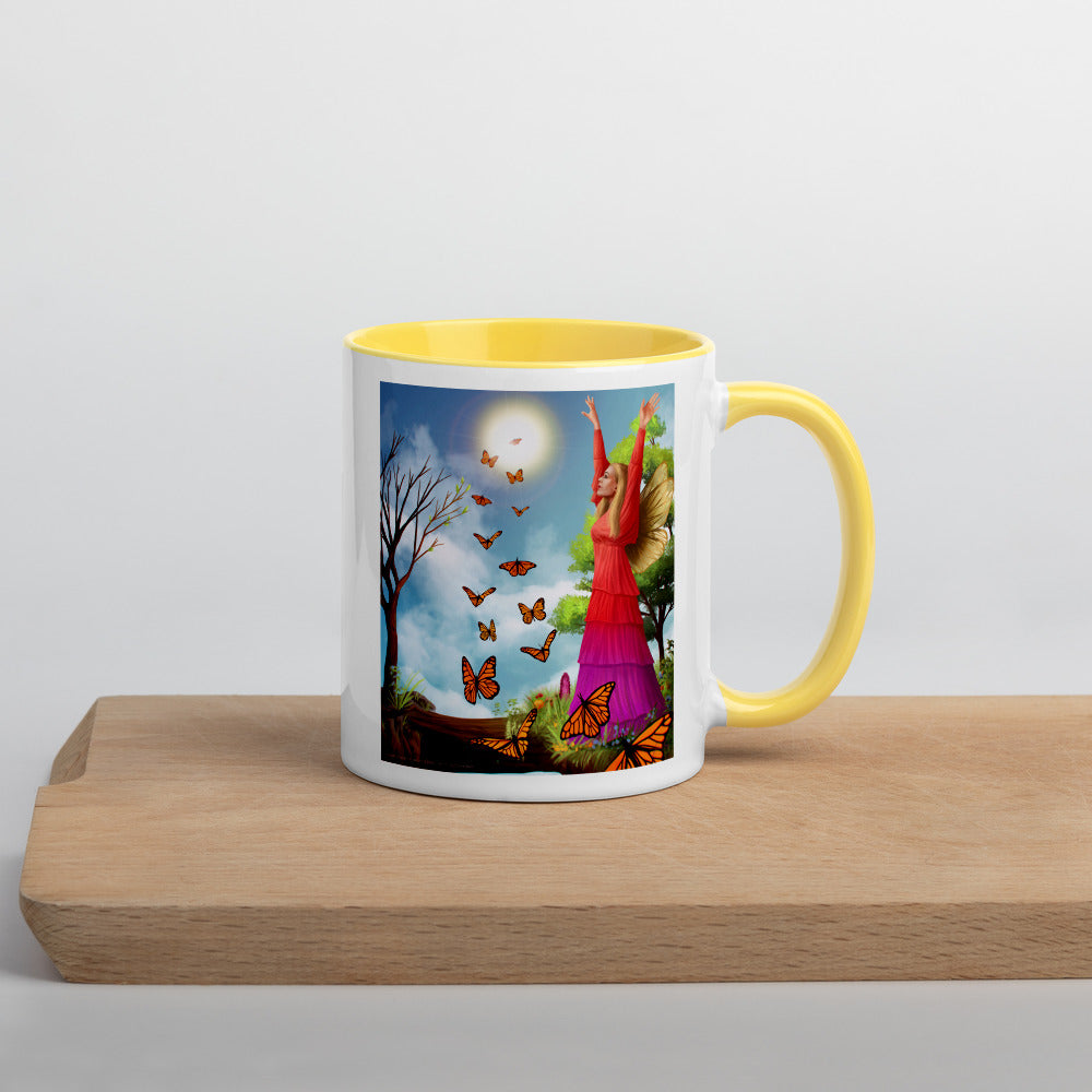 Triumph in Mug with Color Inside