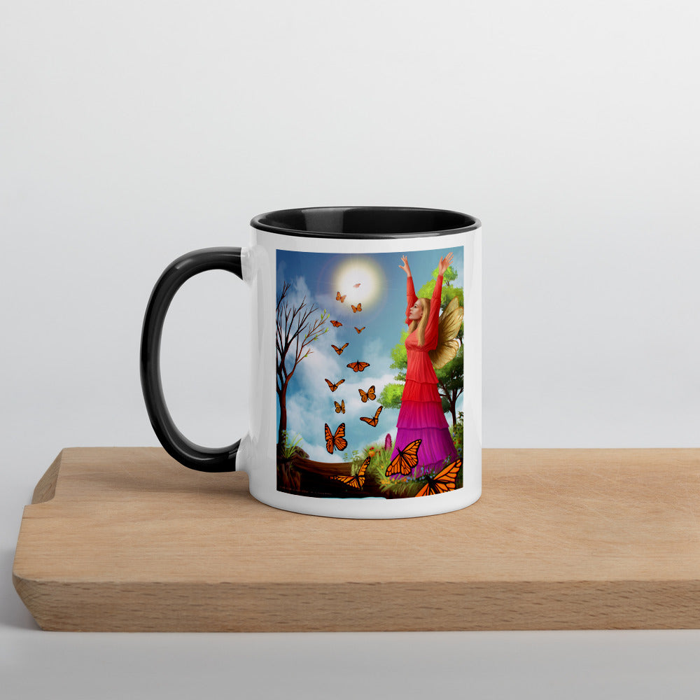 Triumph in Mug with Color Inside