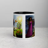 Courage 3 Coffee Mug with Color Inside