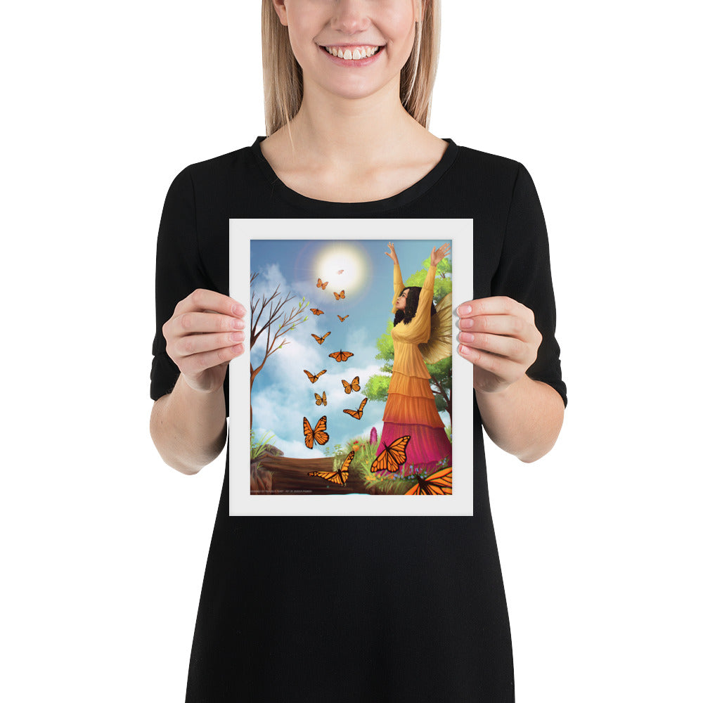 Triumph Art in Framed Photo Paper Poster