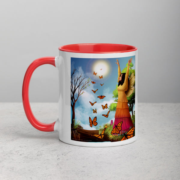 Triumph on Coffee Mug with Color Inside