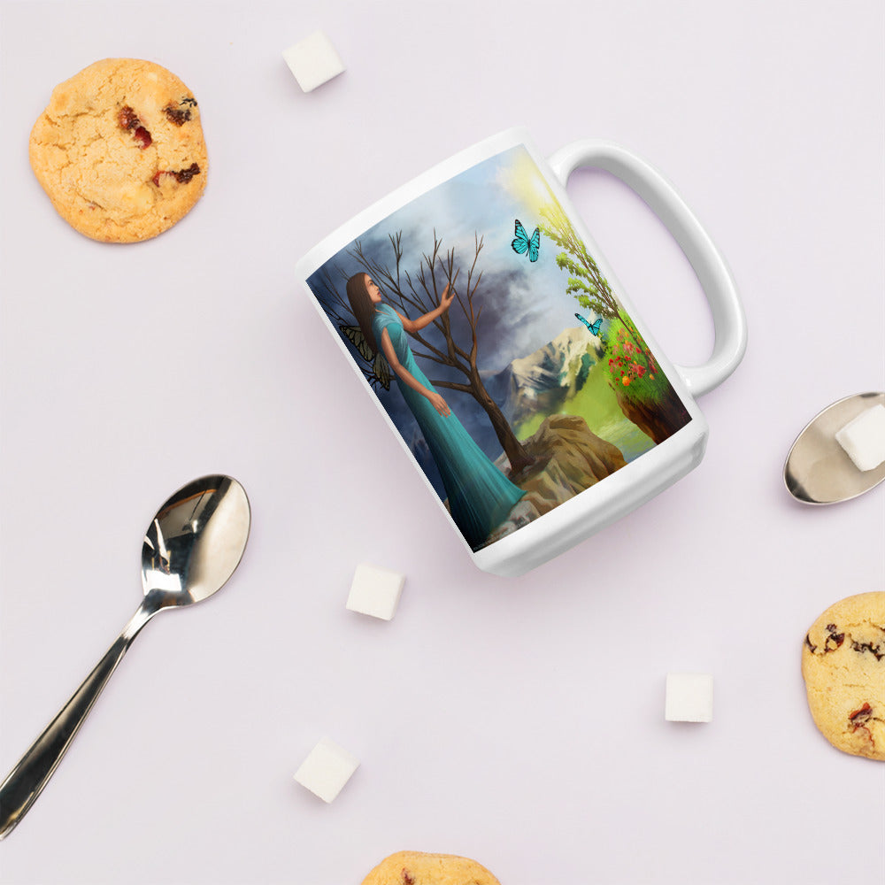 Courage on Coffee Mug