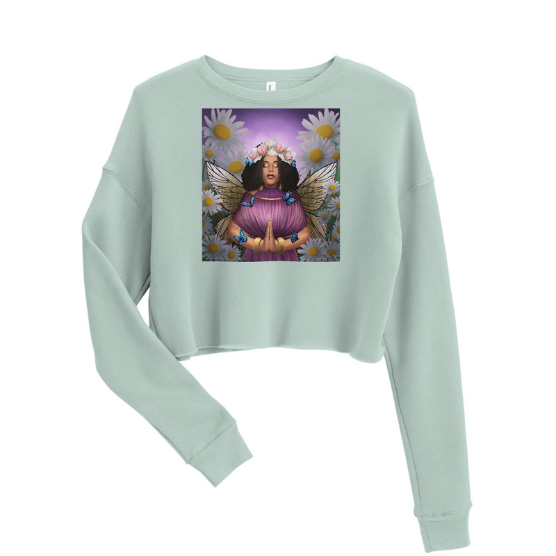 Peace Crop Sweatshirt