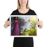 Courage 3 in Framed photo paper poster