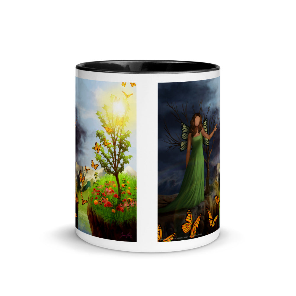 Courage 4 Mug with Color Inside