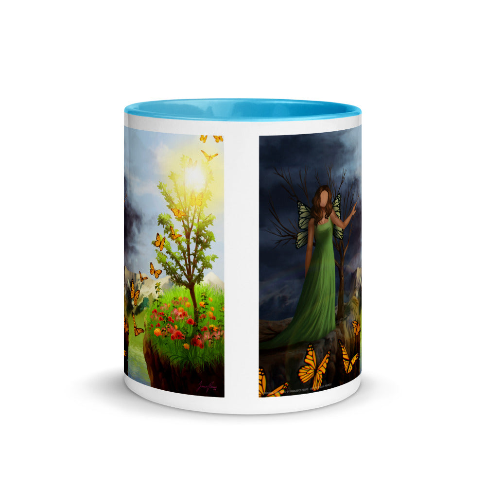 Courage 4 Mug with Color Inside