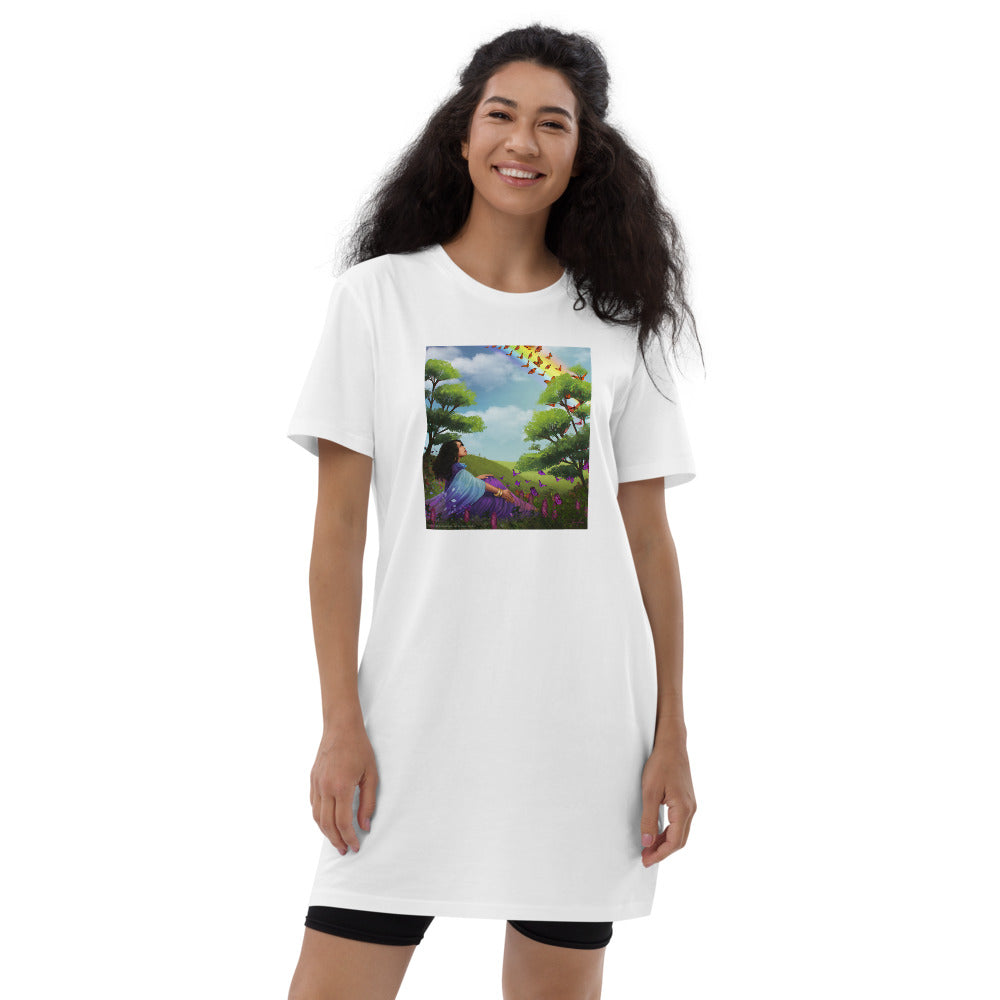 Organic cotton t-shirt dress