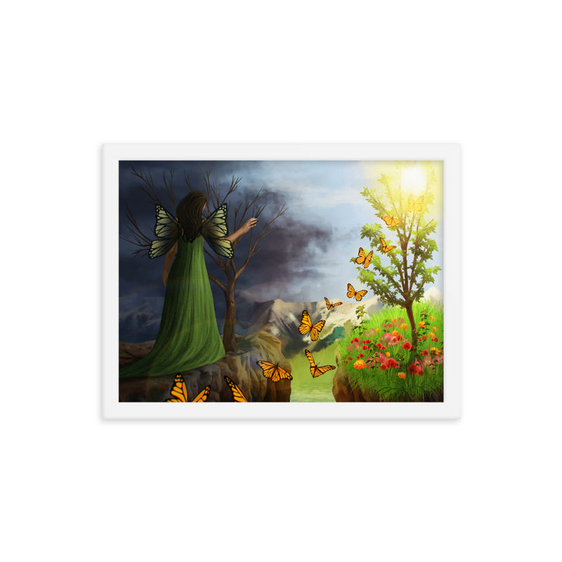 Courage 2 in Framed Photo Paper Poster