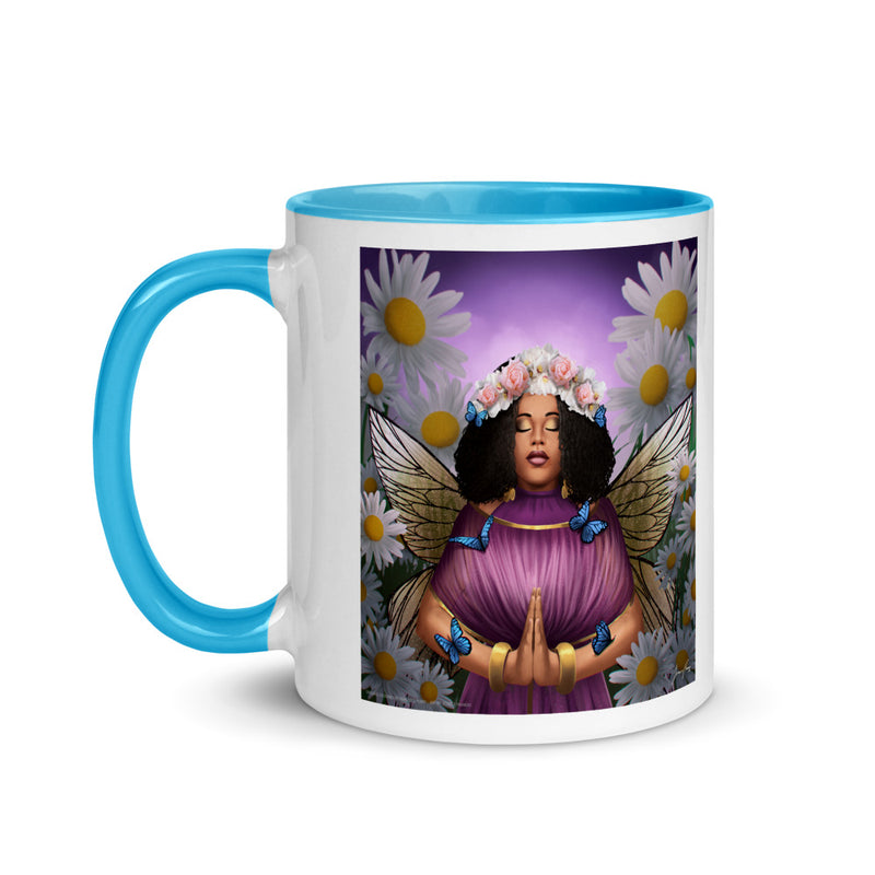 Peace on Mug with Color Inside