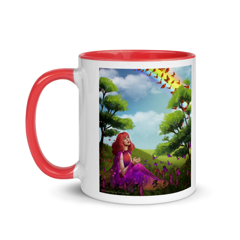 Metamorphosis on Mug with Color Inside
